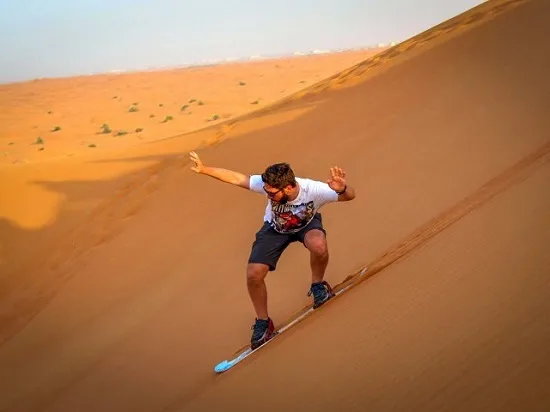 Sand Boarding Dubai Tour