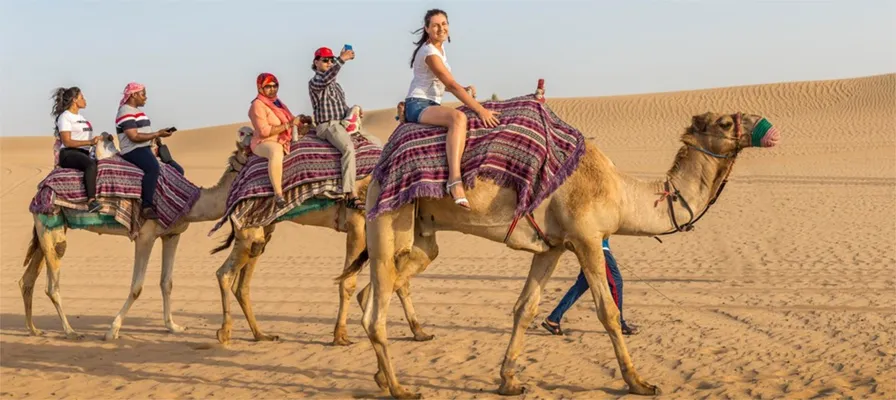 Camel Trekking Dubai-3